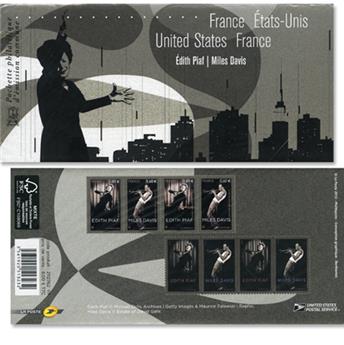 2012 - Emissão conjunta-França-Estados Unidos-(lote)