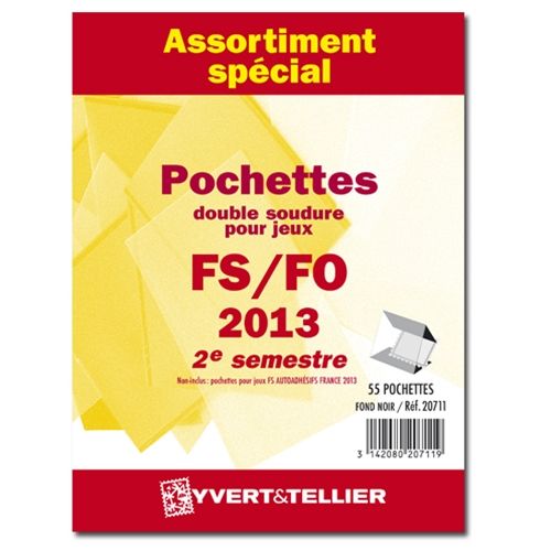 Assortiment de pochettes (double soudure) : 2013-2e semestre Assortiment de pochettes (double soudure) : 2013-2e semestre