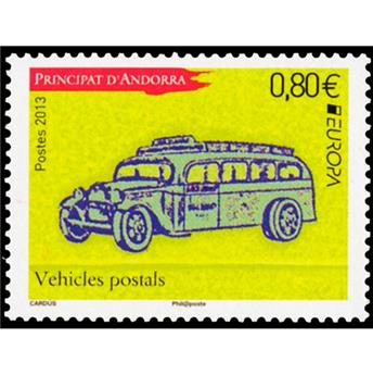 nr 739 -Stamp Andorra Mail