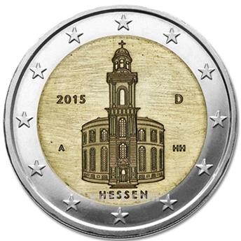 2 EUROS COMEMORATIVAS 2015 : ALEMANHA (1 moedas)