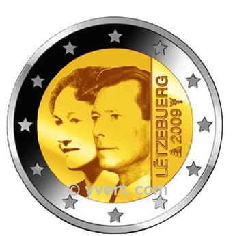 2 EUROS COMEMORATIVAS 2009: LUXEMBURGO