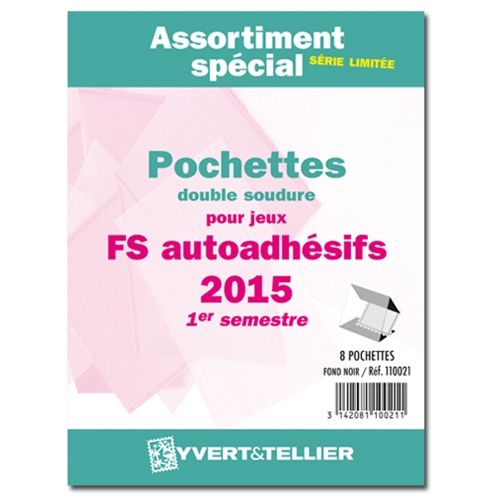 Surt. de filoestuches (doble costura) : 2015-1.º sem. (Juegos autoadhesivos)