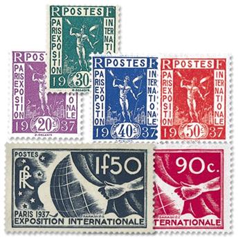 nr. 322/327 -  Stamp France Mail