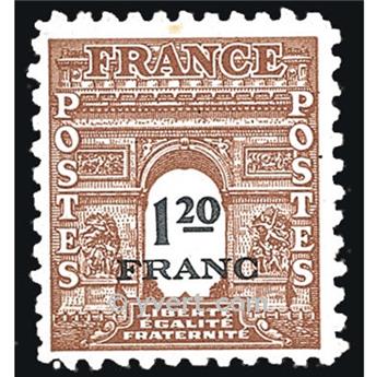 n.o 707 -  Sello Francia Correos