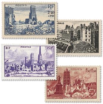 nr. 744/747 -  Stamp France Mail