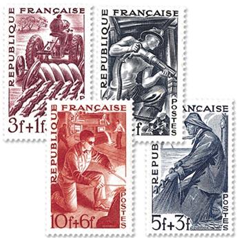 n° 823/826 -  Timbre France Poste