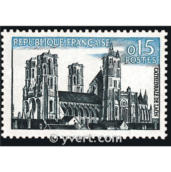 n.o 1235 -  Sello Francia Correos