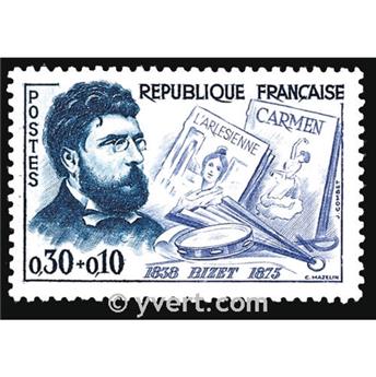 n° 1261 -  Selo França Correios