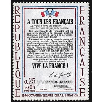 nr. 1408 -  Stamp France Mail