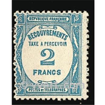 n° 61 -  Selo França Taxa