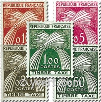 n° 90/94 -  Selo França Taxa