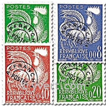 nr. 119/122 -  Stamp France Precancels