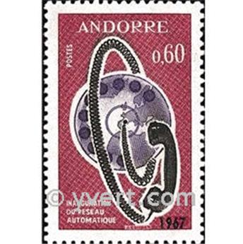 n° 182 -  Timbre Andorre Poste