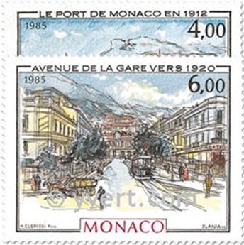 n° 1492/1493 -  Selo Mónaco Correios