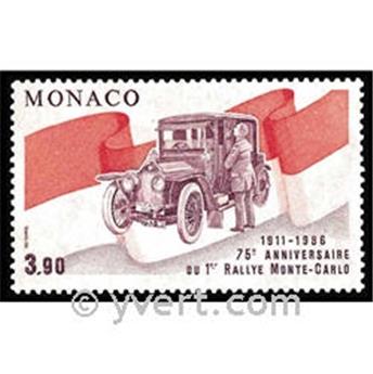 n° 1534 -  Selo Mónaco Correios