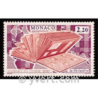 n° 1577 -  Selo Mónaco Correios