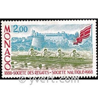 n° 1634 -  Selo Mónaco Correios
