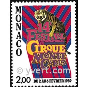 n° 1659 -  Timbre Monaco Poste