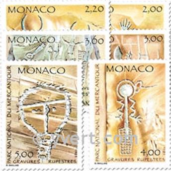 n° 1663/1668 -  Timbre Monaco Poste