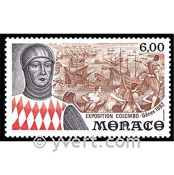 n° 1829 -  Selo Mónaco Correios