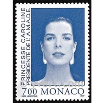n° 1984 -  Selo Mónaco Correios
