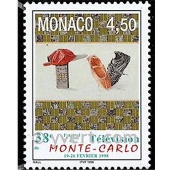 n° 2146 -  Selo Mónaco Correios