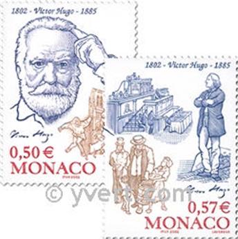 n° 2361/2362 -  Selo Mónaco Correios