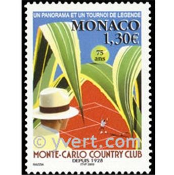 n° 2386 -  Selo Mónaco Correios