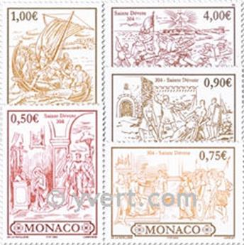n° 2418/2422 -  Timbre Monaco Poste