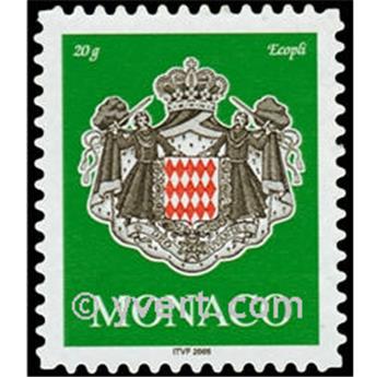 n° 2502 -  Selo Mónaco Correios