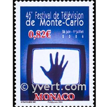 n° 2550 -  Selo Mónaco Correios
