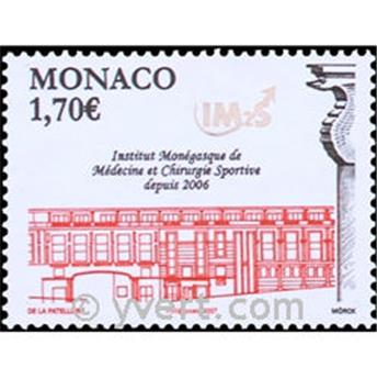 n° 2582 -  Selo Mónaco Correios