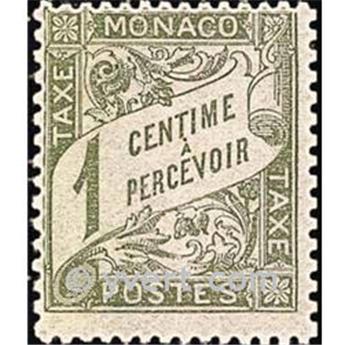 nr. 1 -  Stamp Monaco Revenue stamp
