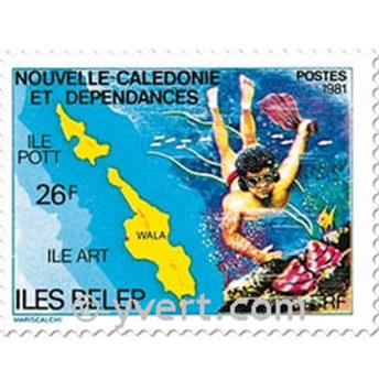 nr. 445 -  Stamp New Caledonia Mail