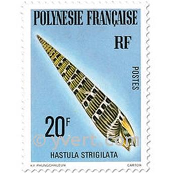 n° 142/144 -  Selo Polinésia Correios