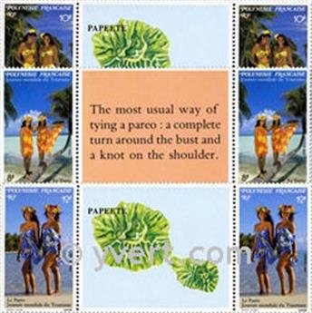 n° 365A/367A -  Timbre Polynésie Poste