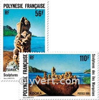 n° 386/388 -  Timbre Polynésie Poste