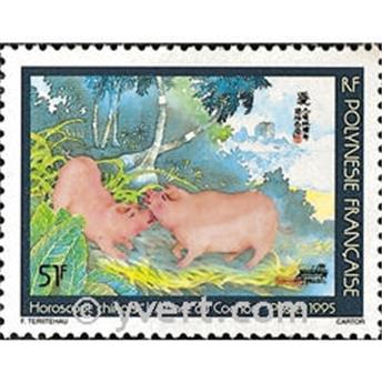 n° 475 -  Selo Polinésia Correios