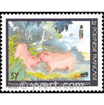n° 480D -  Selo Polinésia Correios