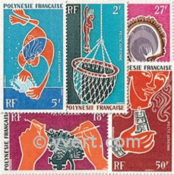 n° 34/38 -  Timbre Polynésie Poste aérienne