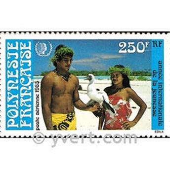 n.o 188 -  Sello Polinesia Correo aéreo