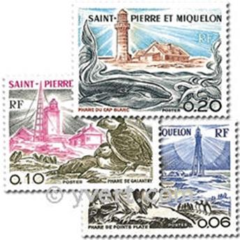 n.o 445/447 -  Sello San Pedro y Miquelón Correos