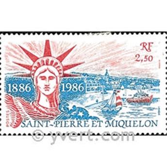 n.o 471 -  Sello San Pedro y Miquelón Correos