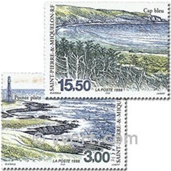 n° 681/682 -  Timbre Saint-Pierre et Miquelon Poste
