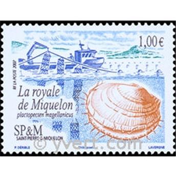 n° 884 -  Timbre Saint-Pierre et Miquelon Poste