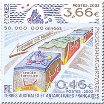 n.o 336/337 -  Sello Tierras Australes y Antárticas Francesas Correos