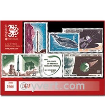 nr. 22+PA11A/13 -  Stamp French Southern Territories Year set (1966)