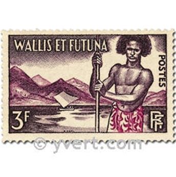 n.o 157 / 158B -  Sello Wallis y Futuna Correos