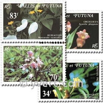 n° 286/289  -  Selo Wallis e Futuna Correios