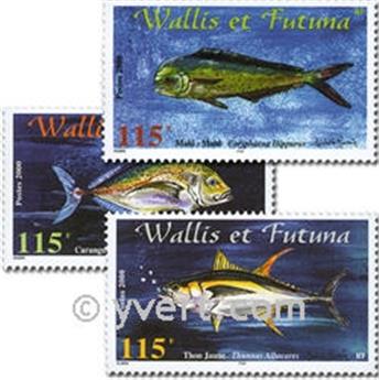 n° 543/545  -  Selo Wallis e Futuna Correios